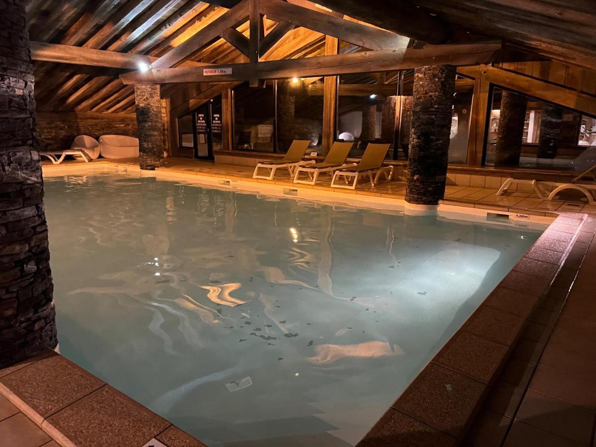 Appartement Ski Aux Pieds Dans Residence Premium Piscine, Sauna Hamam Сен-Мартен-дьо-Белвил Екстериор снимка