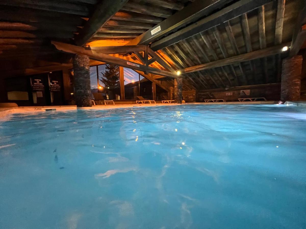 Appartement Ski Aux Pieds Dans Residence Premium Piscine, Sauna Hamam Сен-Мартен-дьо-Белвил Екстериор снимка