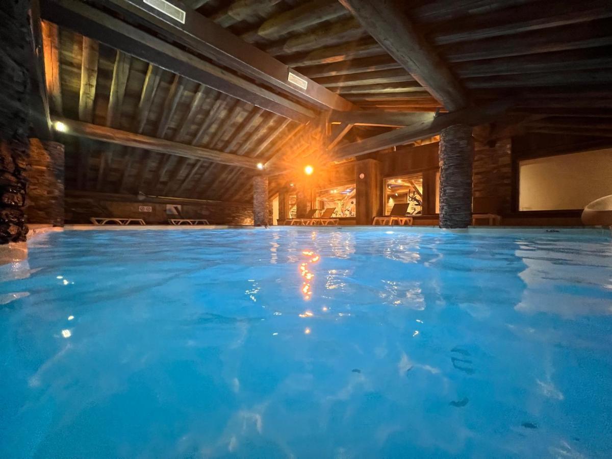 Appartement Ski Aux Pieds Dans Residence Premium Piscine, Sauna Hamam Сен-Мартен-дьо-Белвил Екстериор снимка